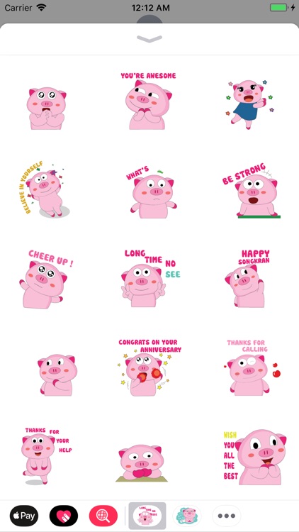 Piggy Funny Animated Stickers