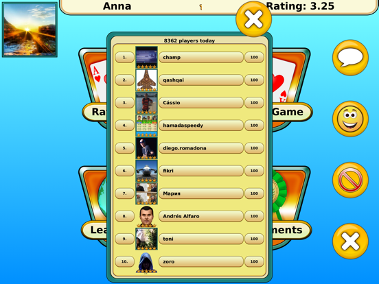 Hearts - Play online & offline iPad screenshot 5 - Games app