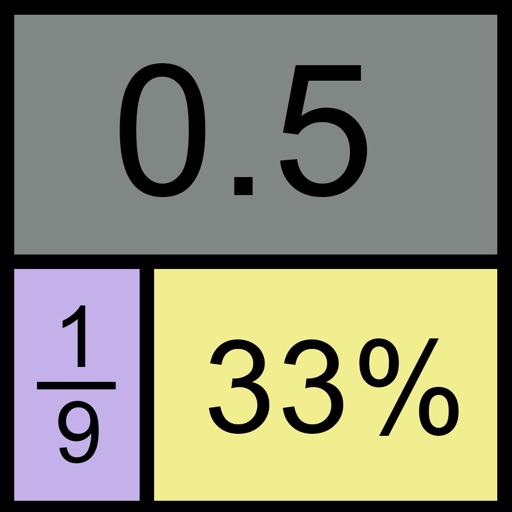 6th Grade Practice Percent,Fractions and Decimals icon