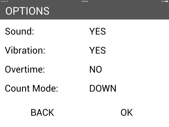 Talk Timer Clock - Full Version iPad screenshot