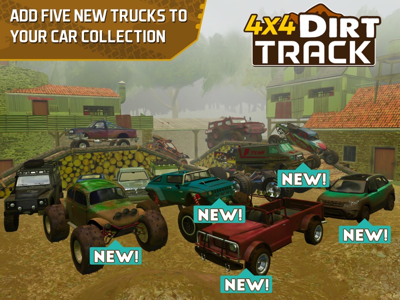 4x4 Dirt Track Forest Driving screenshot 6