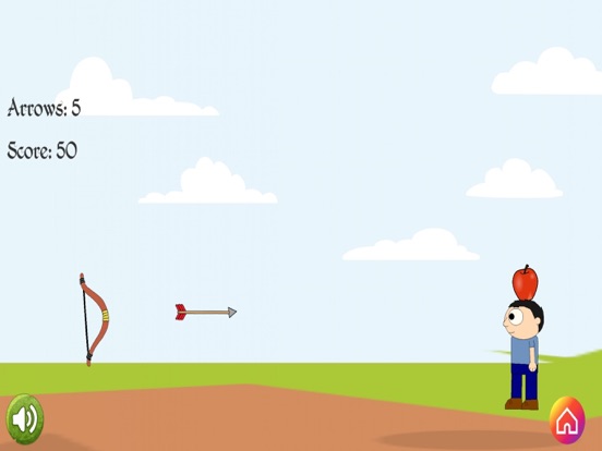 Apple Archery Game Shoot Apple iPad screenshot