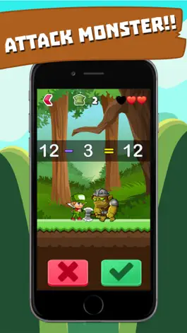 Game screenshot Math Game - Hero vs Monster hack