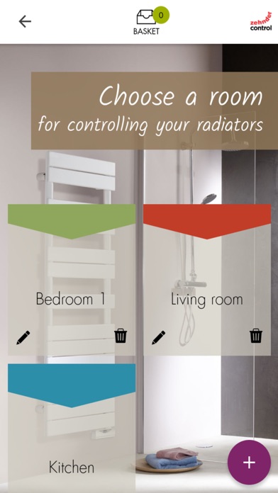 ZEHNDER Control Screenshot
