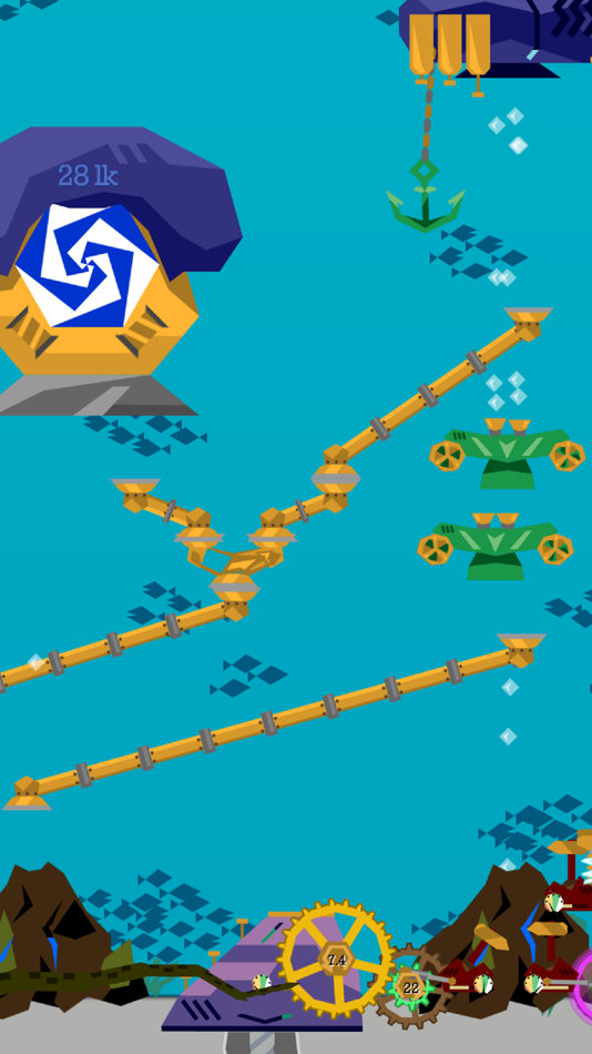 #2. 20000 Cogs under the Sea (iOS) Podle: Alexey Izvalov