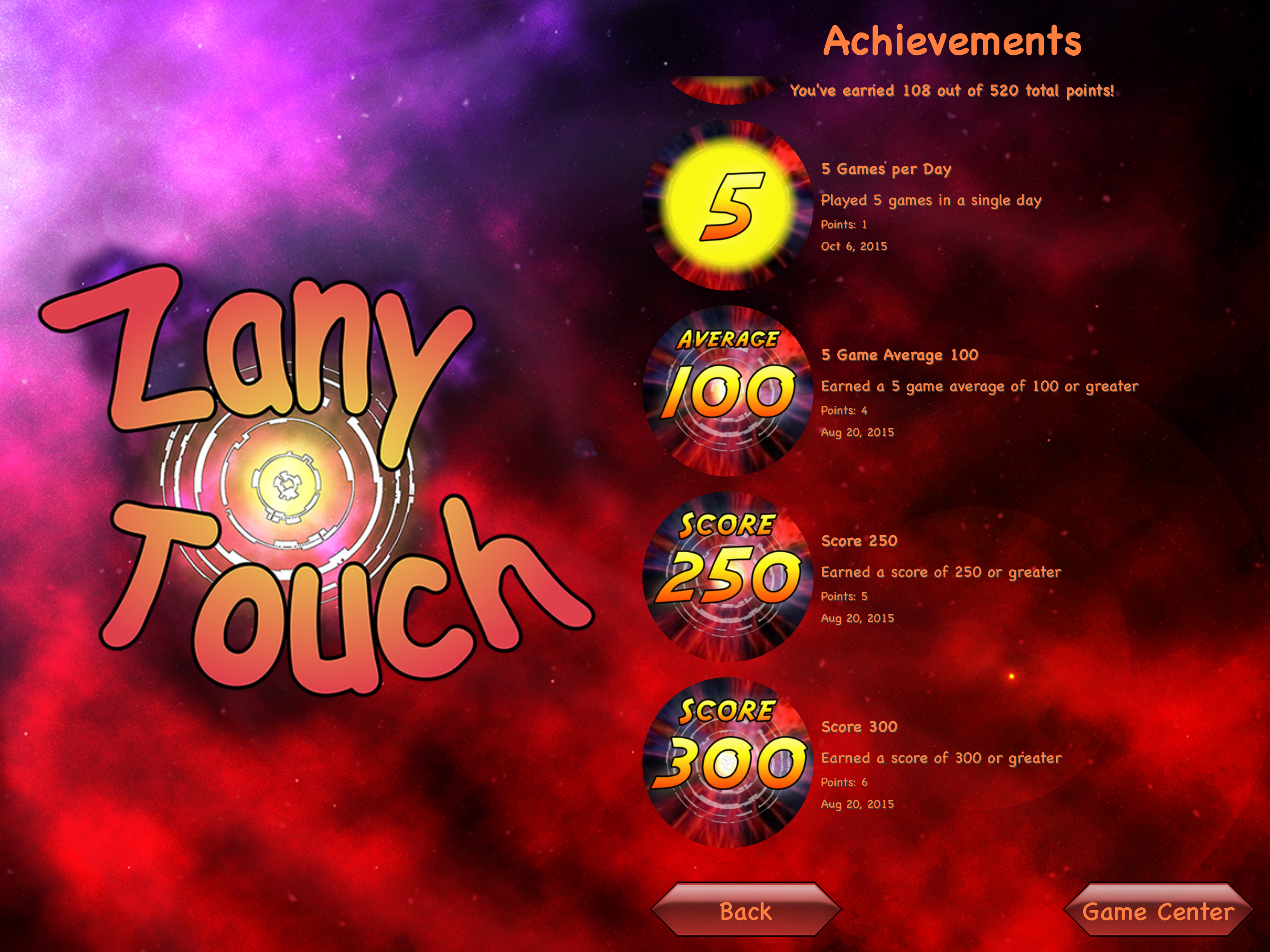 Zany Touch Lite screenshot 21