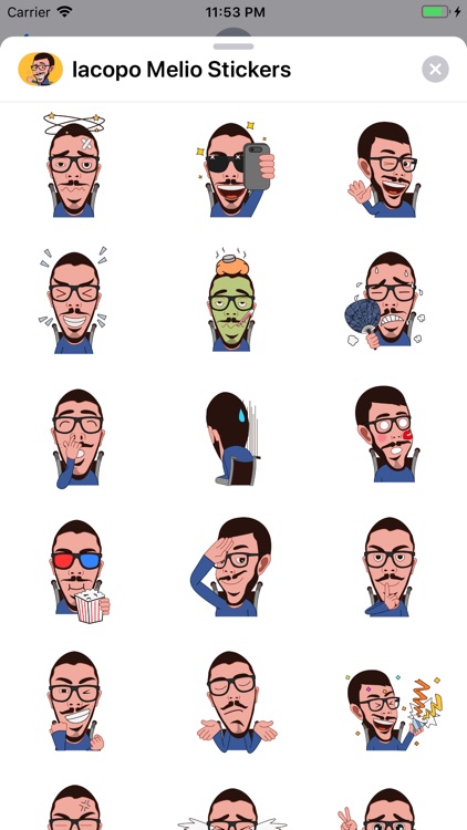 Iacopo Melio Stickers