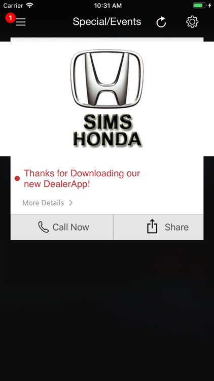 Sims Honda DealerApp screenshot-3
