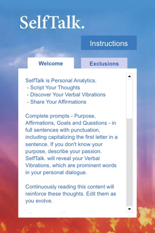 SelfTalk. screenshot 2