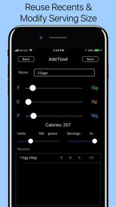 Macro Tracker - Keto Diet App screenshot 4