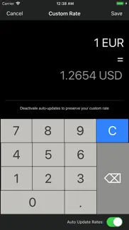 ecurrency - currency converter iphone screenshot 4