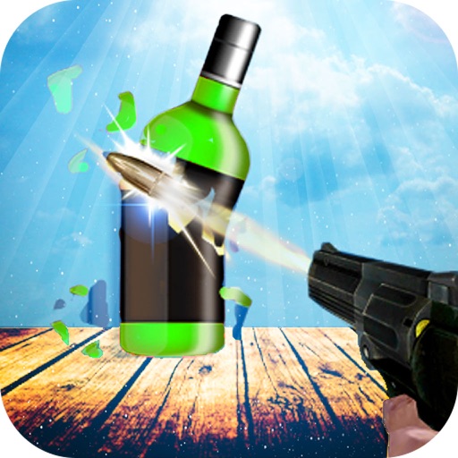 Real Bottle Gun Shoot icon