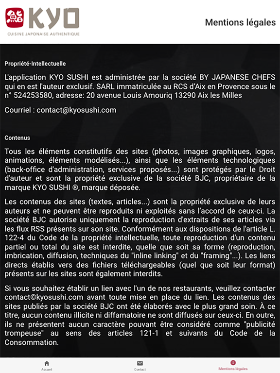 Screenshot #6 pour Kyo Sushi