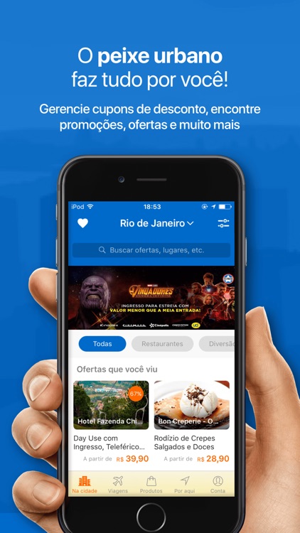 Peixe Urbano Ofertas e Cupons screenshot-0