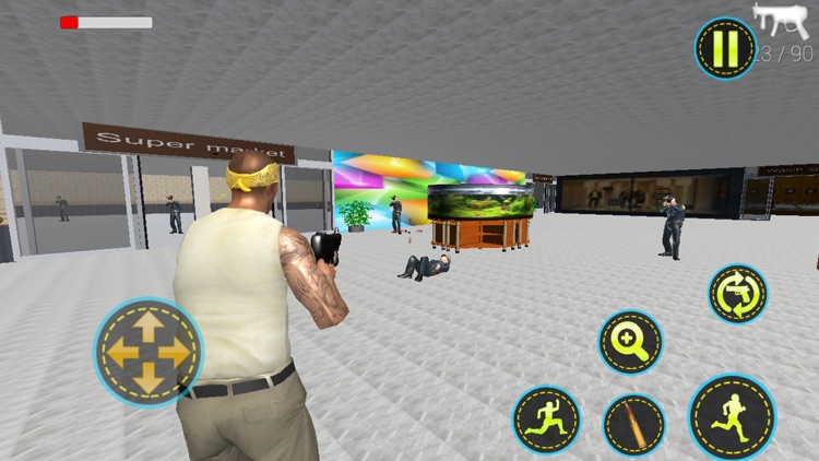 Supermarket Robbery Crime