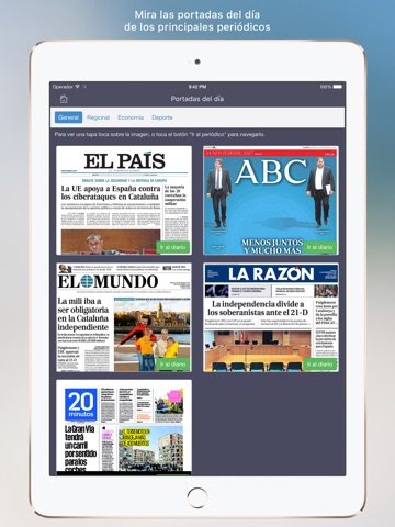 Periódicos Españoles screenshot 2