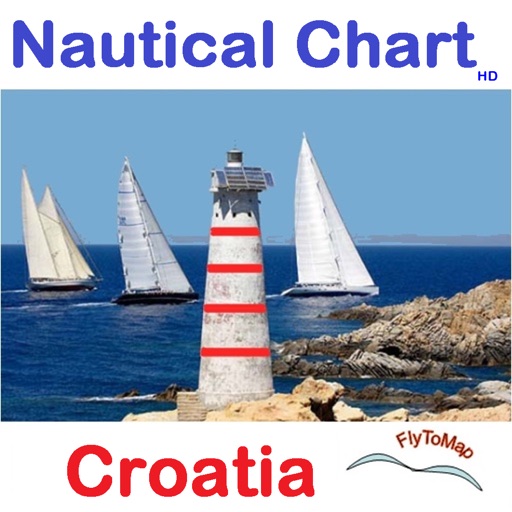 Croatia Nautical Charts HD GPS icon