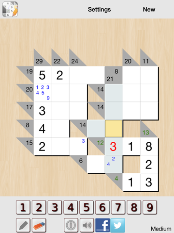 Screenshot #4 pour Kakuro - Cross sums
