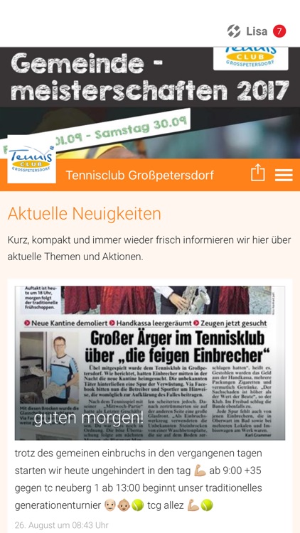 Tennisclub Großpetersdorf