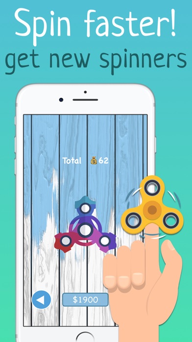 Screenshot #1 pour Spener - Spin fidget spinner for fun!