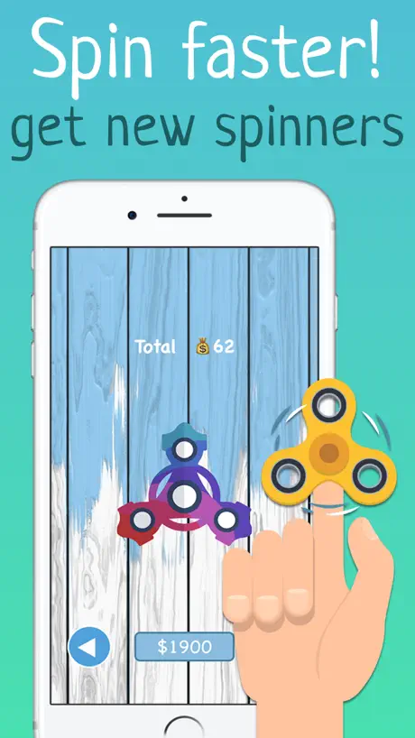 Spener - Spin fidget spinner for fun!