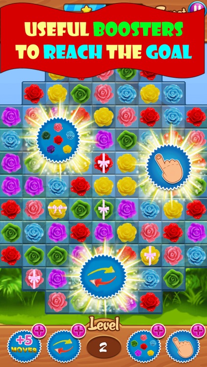 Rose Garden Match 3 screenshot-4