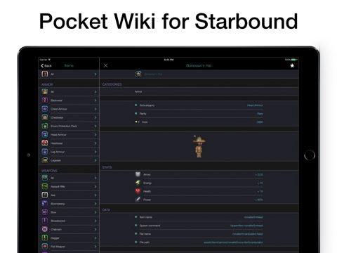 Pocket Wiki for Starboundのおすすめ画像1