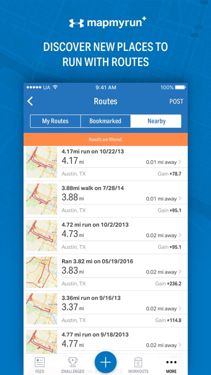 Map My Run+ - GPS Running & Workout Tracker screenshot-3