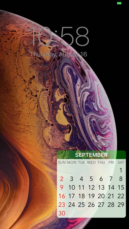 Wallpaper Calendar! screenshot-5