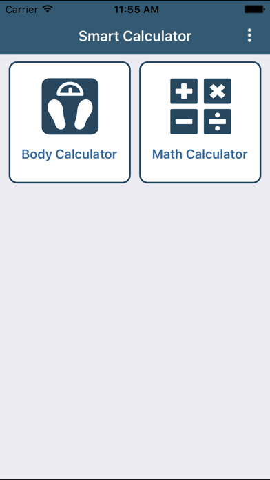Screenshot #1 pour Smart Calculators