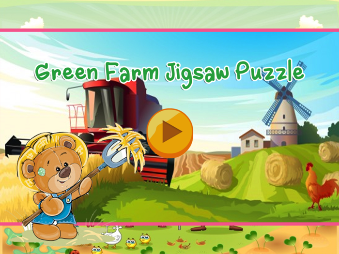 Cute Farm Anima Jigsaw Puzzle