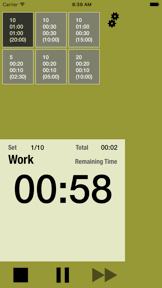 Interval Training Timer screenshot 1