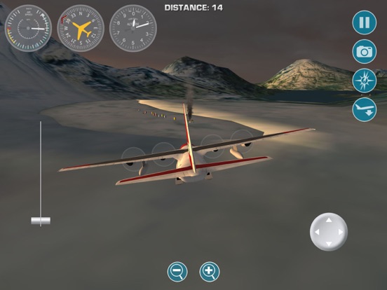 Airplane Fly Bush Pilot iPad screenshot 5 - Games app