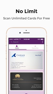 CardHQ - Business Card Reader screenshot #1 for iPhone