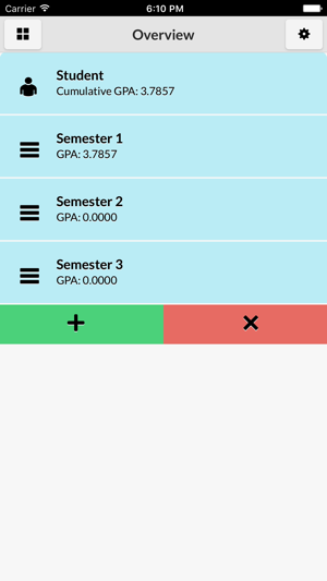 CGPA Calculator