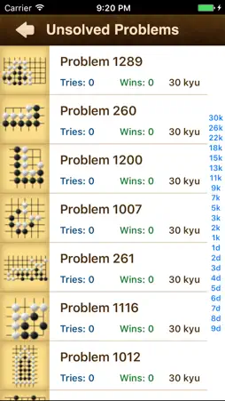 Go Problems screenshot 2