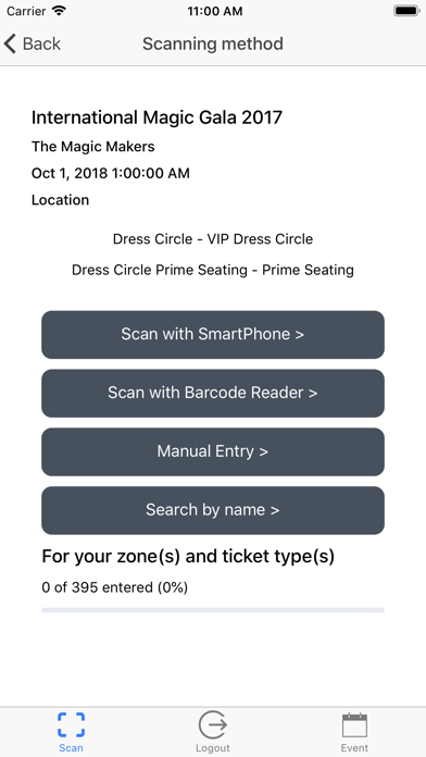 Screenshot #3 pour Buy Tickets