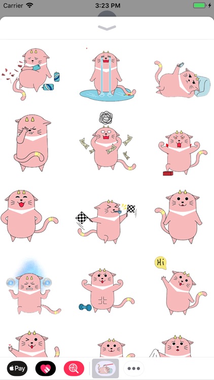 Alien Cat Animated Stickers