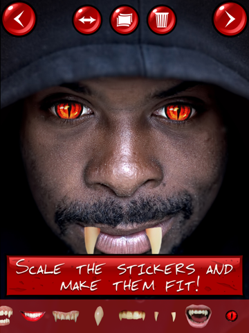 Screenshot #6 pour Vampire Caméra Éditeur Photo