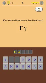 greek letters and alphabet 2 iphone screenshot 2