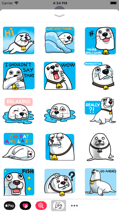 Not Seal But Seal Sticker のスクリーンショット