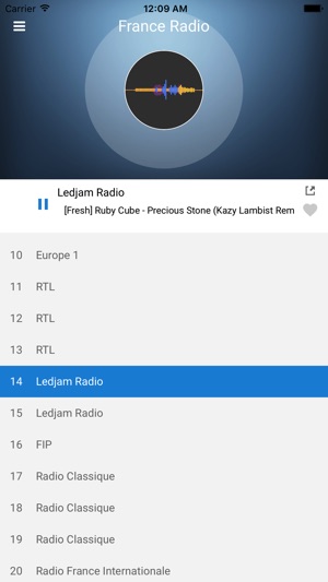 Station de radio française: FR dans l'App Store