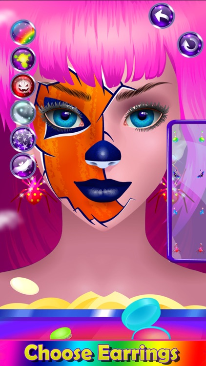 Monster Halloween Make Up screenshot-5