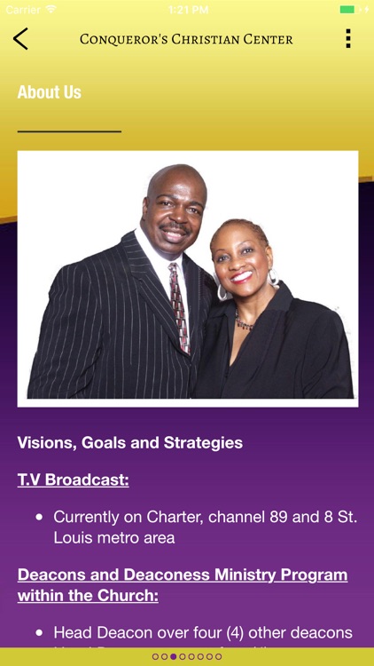 Conqueror's Christian Center screenshot-3