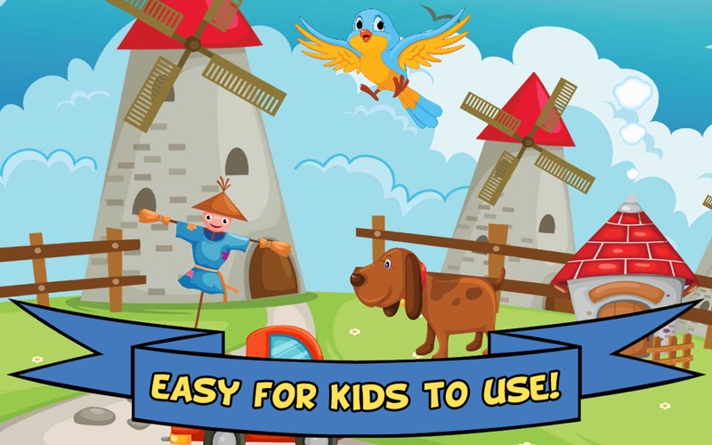 barnyard puzzles for kids iphone screenshot 4