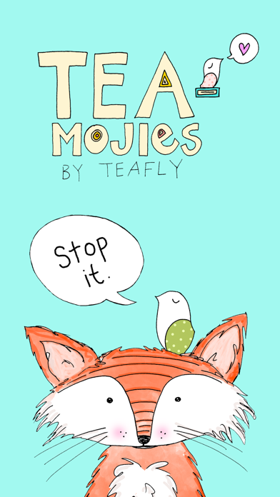 Tea-Mojies By Teafly iPhone screenshot 1 - Stickers app