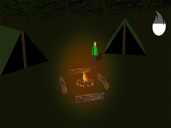 Camping with Baldi's на iPad