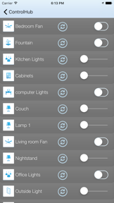 ControlHub screenshot