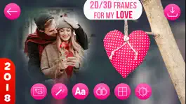 Game screenshot Valentine Photo Frames mod apk