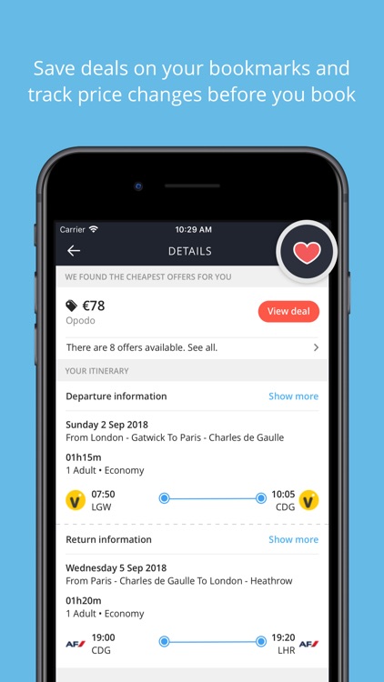 Jetcost - Flights Comparison screenshot-3